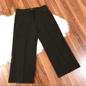 Express Cargo Pants Size S Black Wide Leg Mid Rise Women's Ladies Workwear